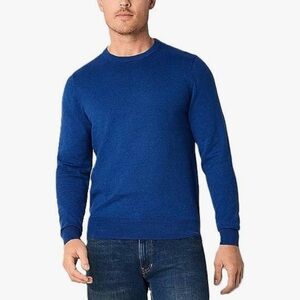 NWT Joseph Abboud Men's Crewneck Sweater in Deep Blue Size L